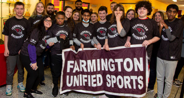 Farmington High School Unified Sports team