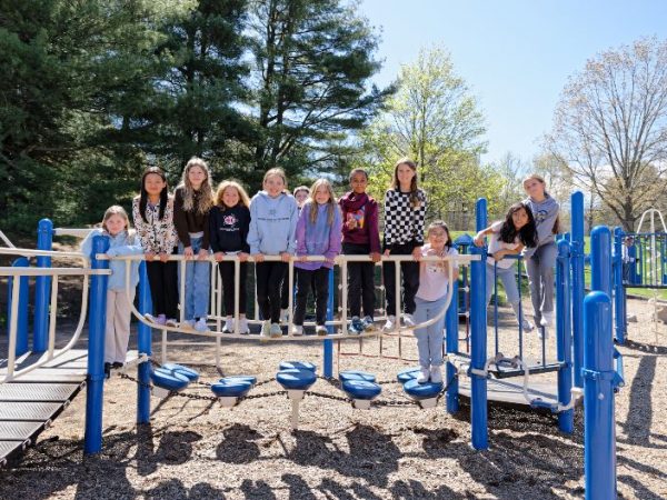 Students at playground