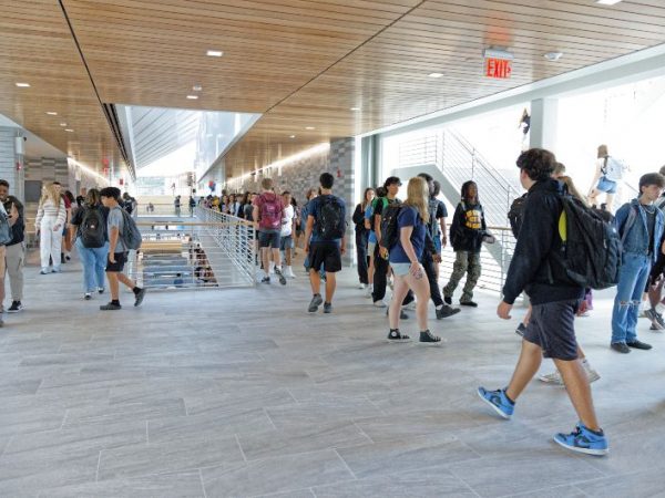 Students in hallway